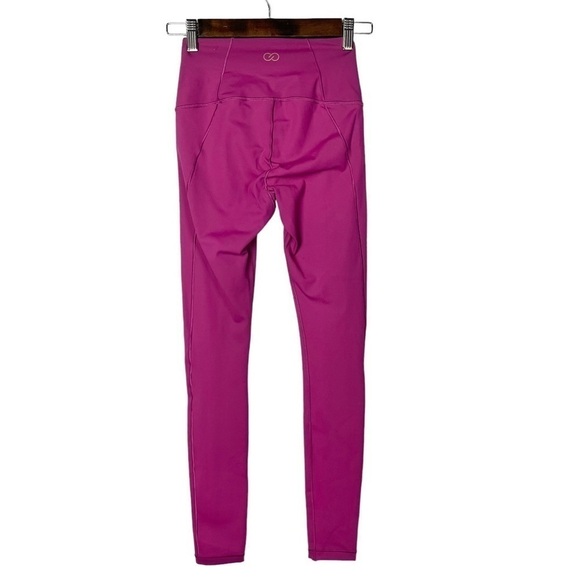 CALIA Raspberry Pink Mid Rise Athletic Leggings XS - Picture 2 of 3